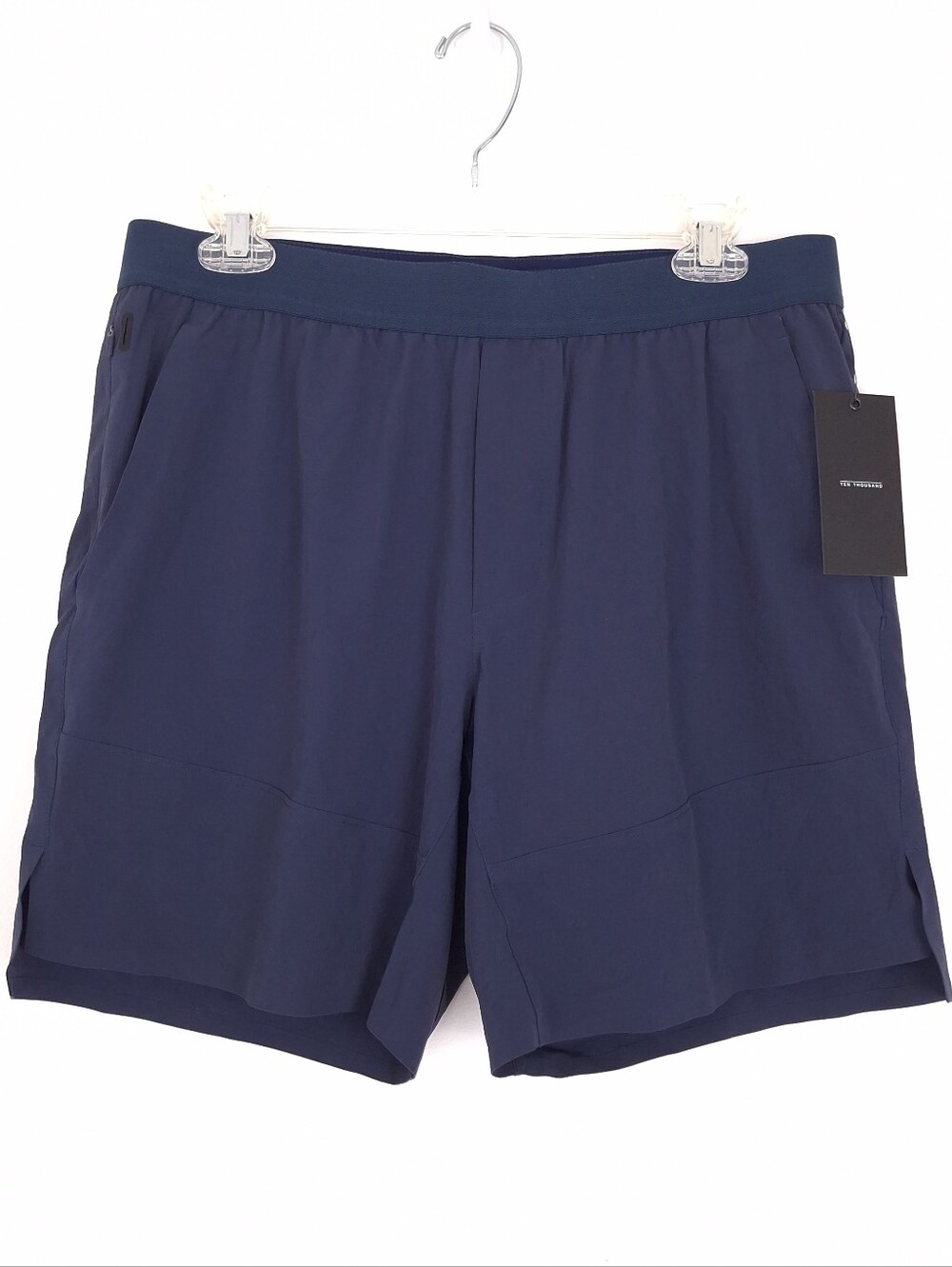 Ten Thousand 7" Lifting Short with liner ripstop performance training gym navy